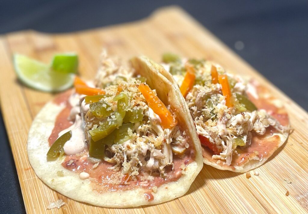 Chicken Popper Taco